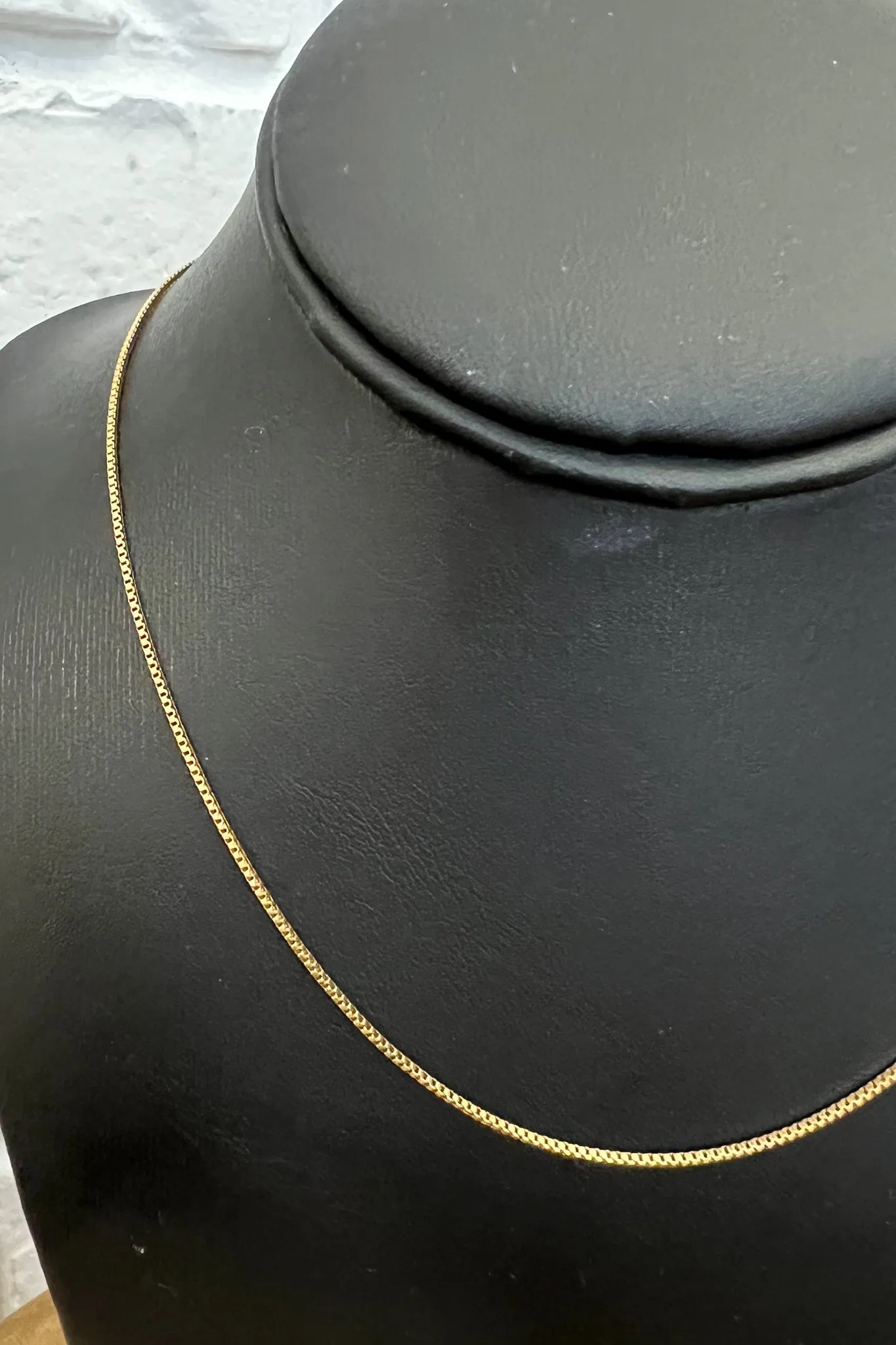 18K Charlotte Thin Gold Chain Necklace