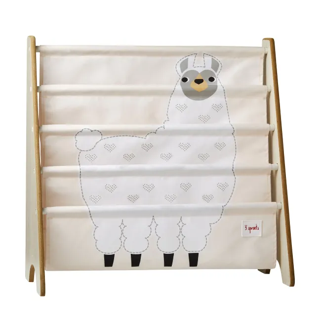 3 Sprouts Book Rack - Llama