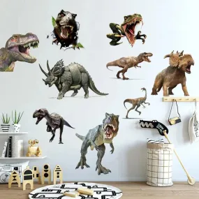 3D Dinosaur Wall Stickers Kids room Decor