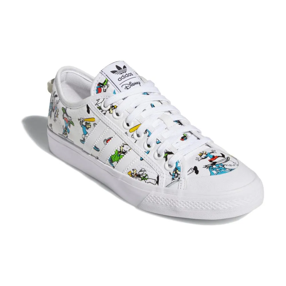 ADIDAS ORIGINALS NIZZA X DISNEY SPOR GOOFY -WHITE