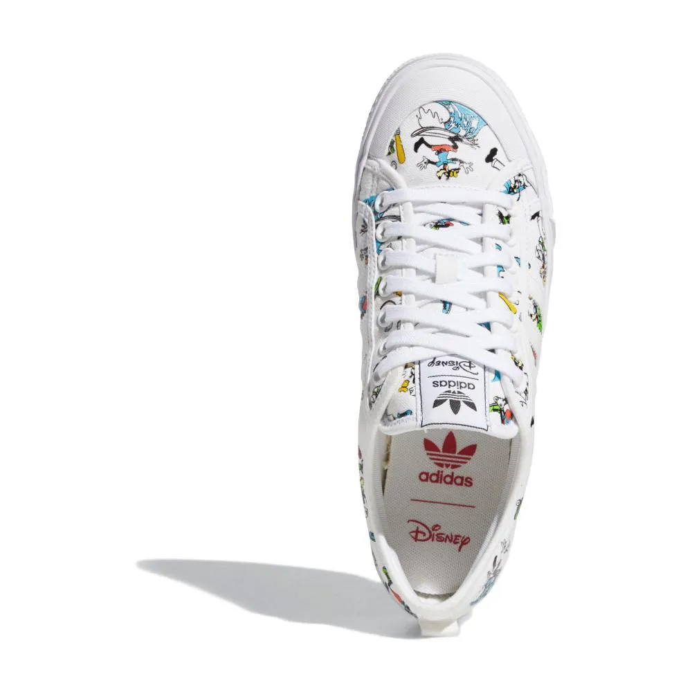 ADIDAS ORIGINALS NIZZA X DISNEY SPOR GOOFY -WHITE