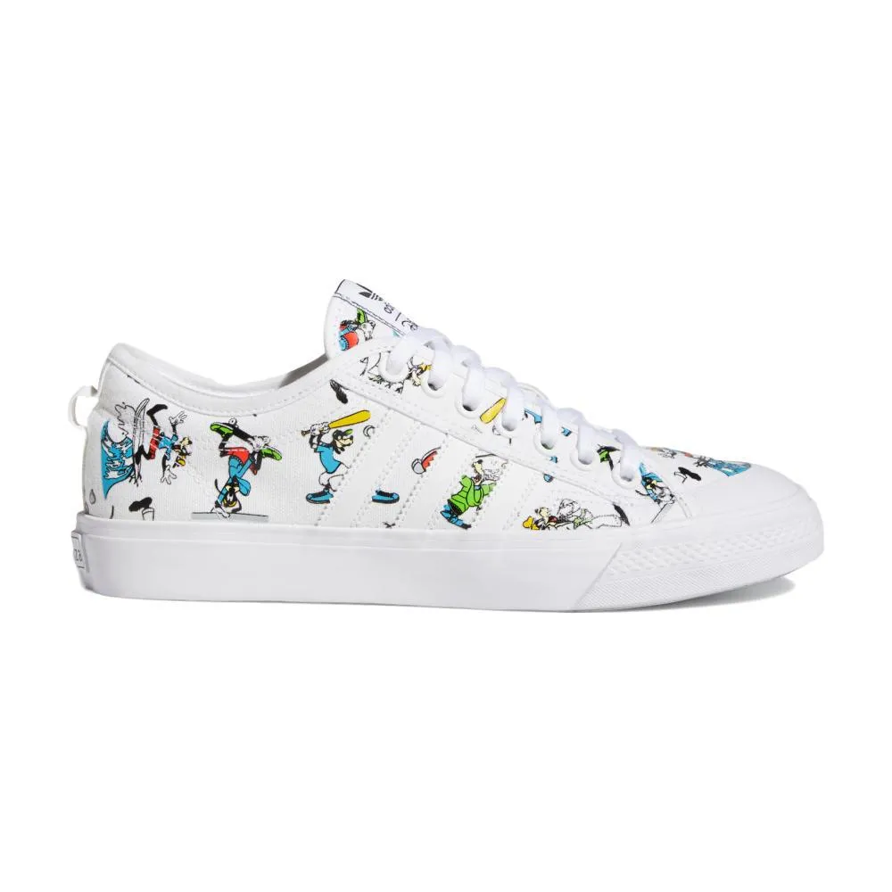 ADIDAS ORIGINALS NIZZA X DISNEY SPOR GOOFY -WHITE