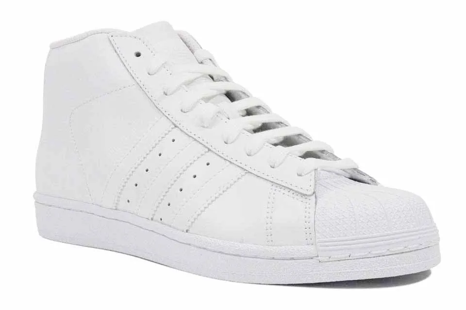 Adidas Pro Model High "White/White"