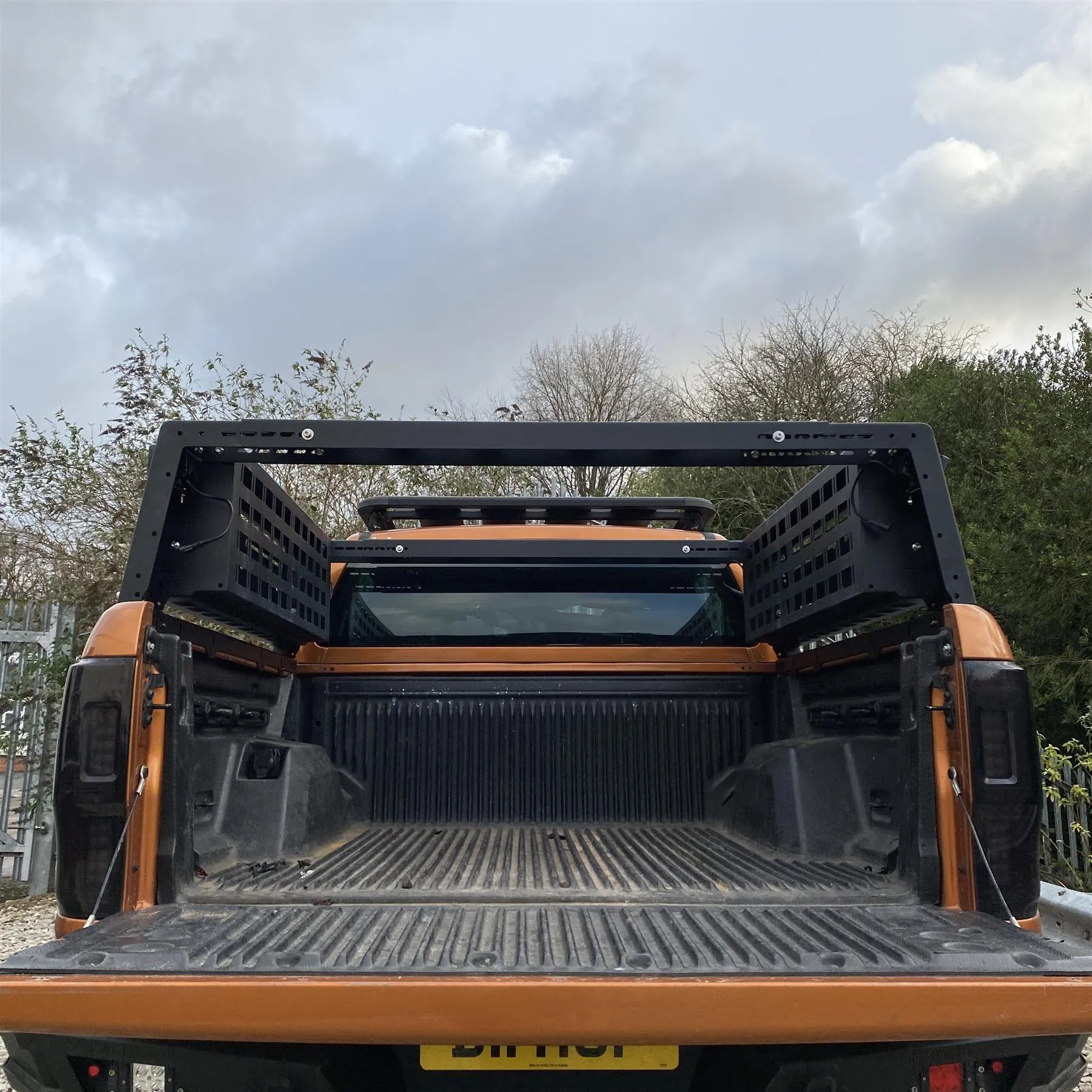 Adjustable Cargo and Load Frame/Tent Rack for Pick-Up Trucks