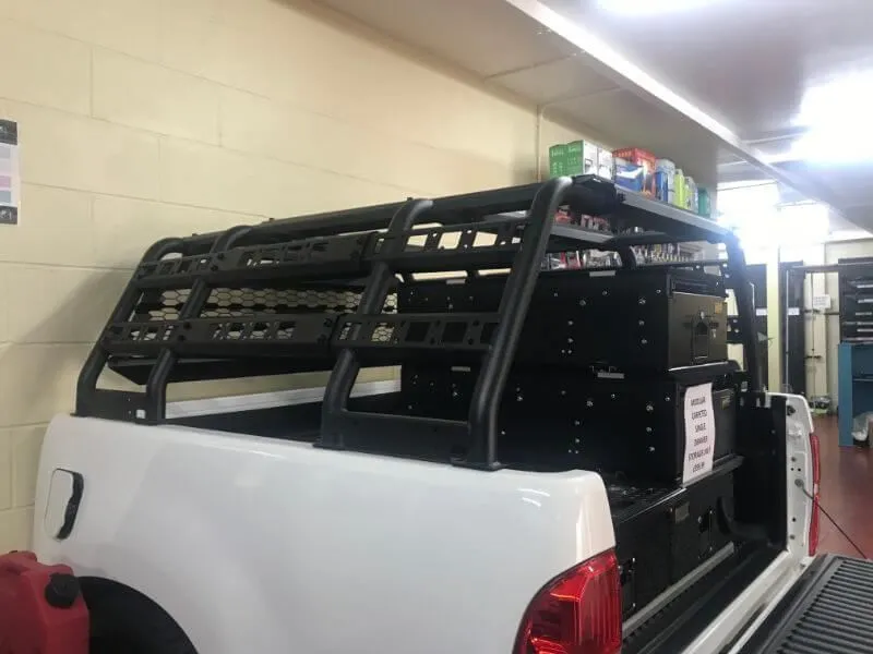 Adjustable Expedition Load Bed Rack Frame System for Isuzu D-Max 2012-2020