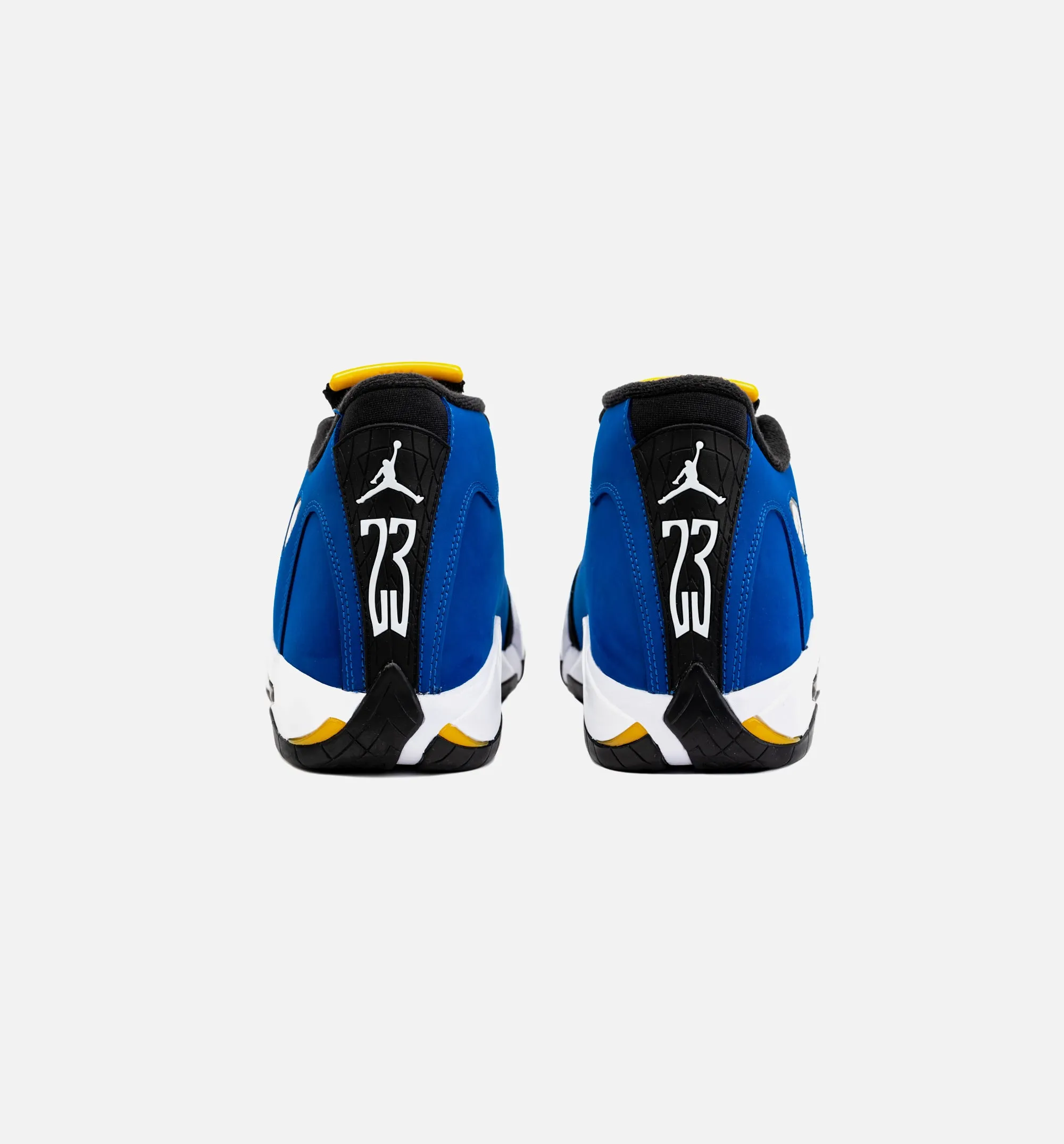 Air Jordan 14 Retro Laney Mens Lifestyle Shoe - Blue/Black Free Shipping