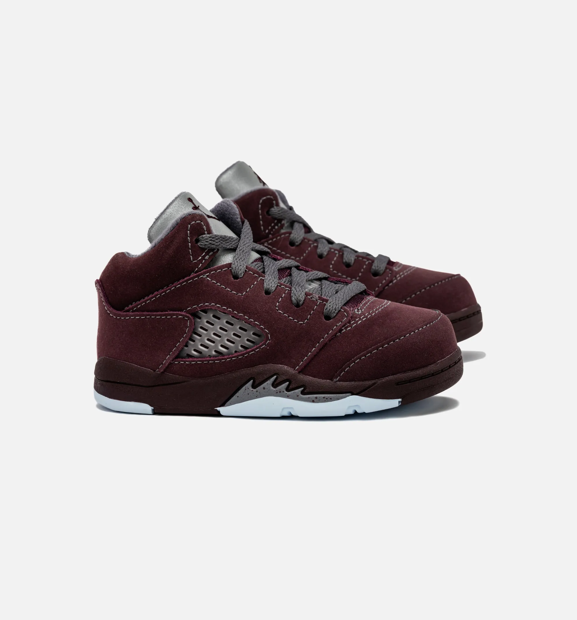 Air Jordan 5 Retro SE Burgundy Infant Toddler Lifestyle Shoe - Burgundy