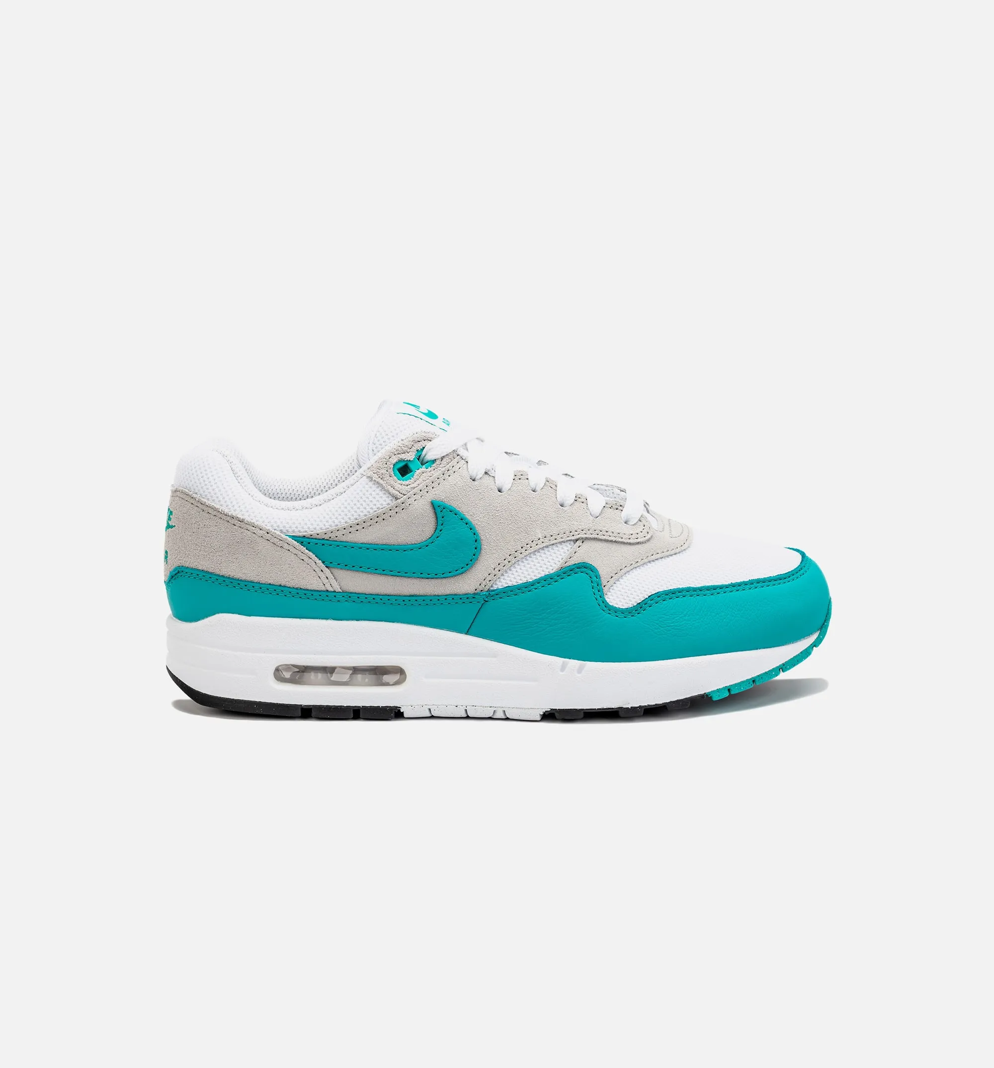 Air Max 1 Clear Jade Mens Lifestyle Shoe - Grey/Jade