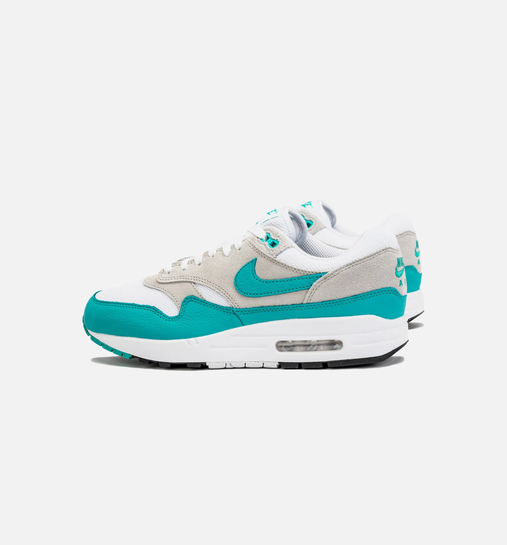 Air Max 1 Clear Jade Mens Lifestyle Shoe - Grey/Jade