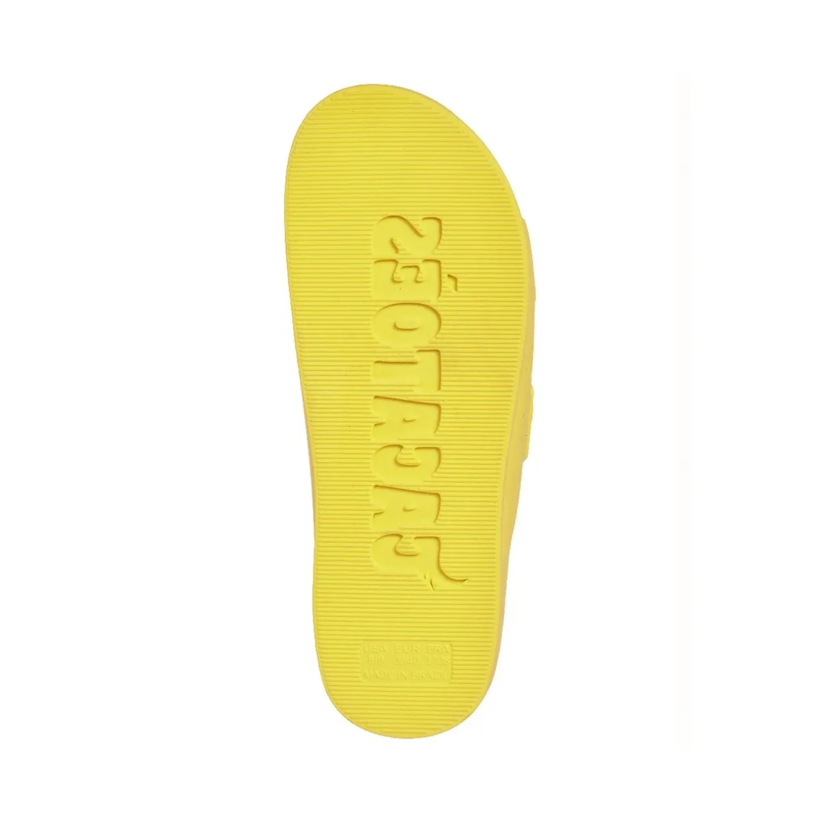 Bahia Sandals in Fluo Yellow