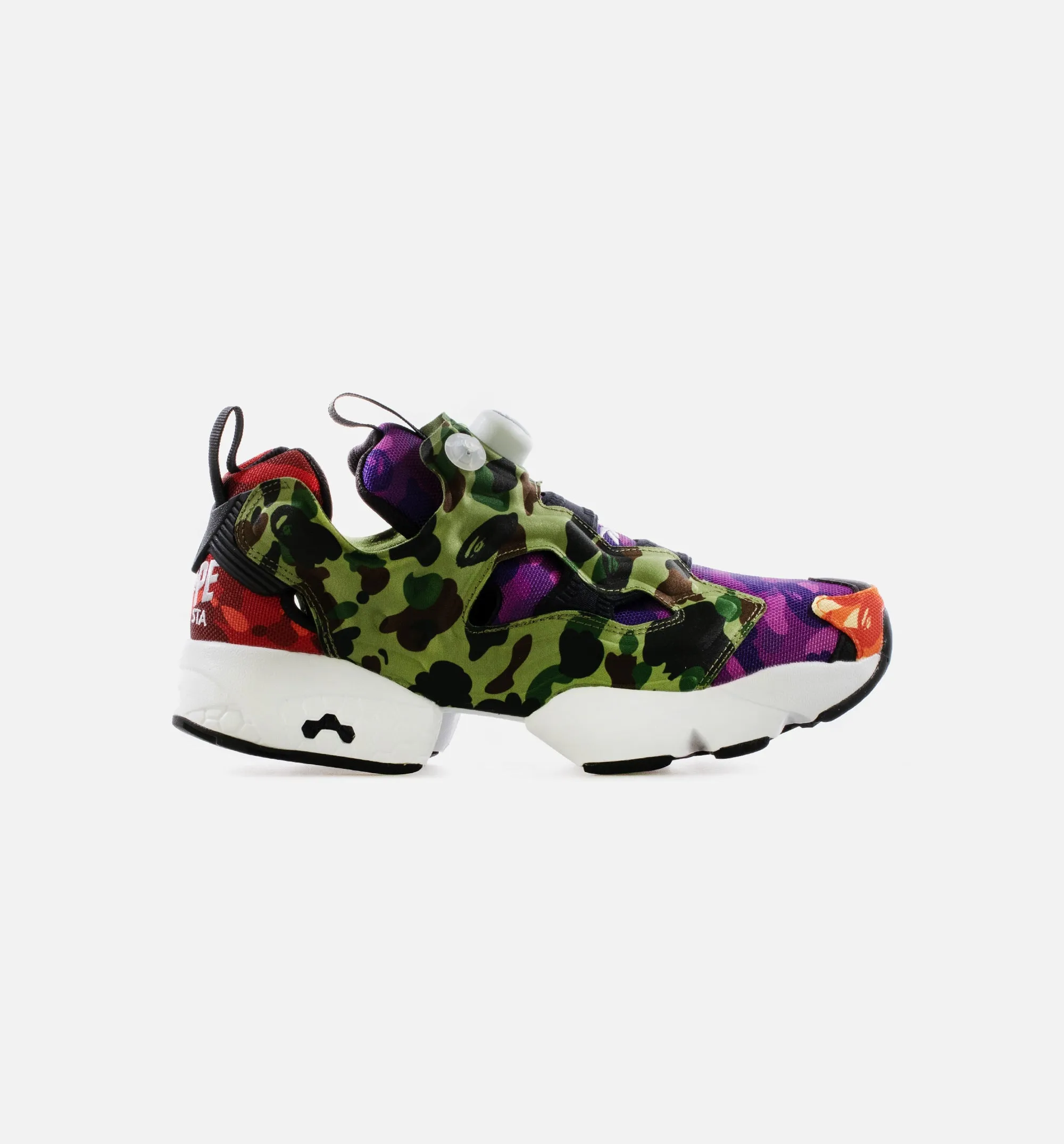 BAPE Instapump Fury Multi Camo Mens Lifestyle Shoe - Multi/Camo