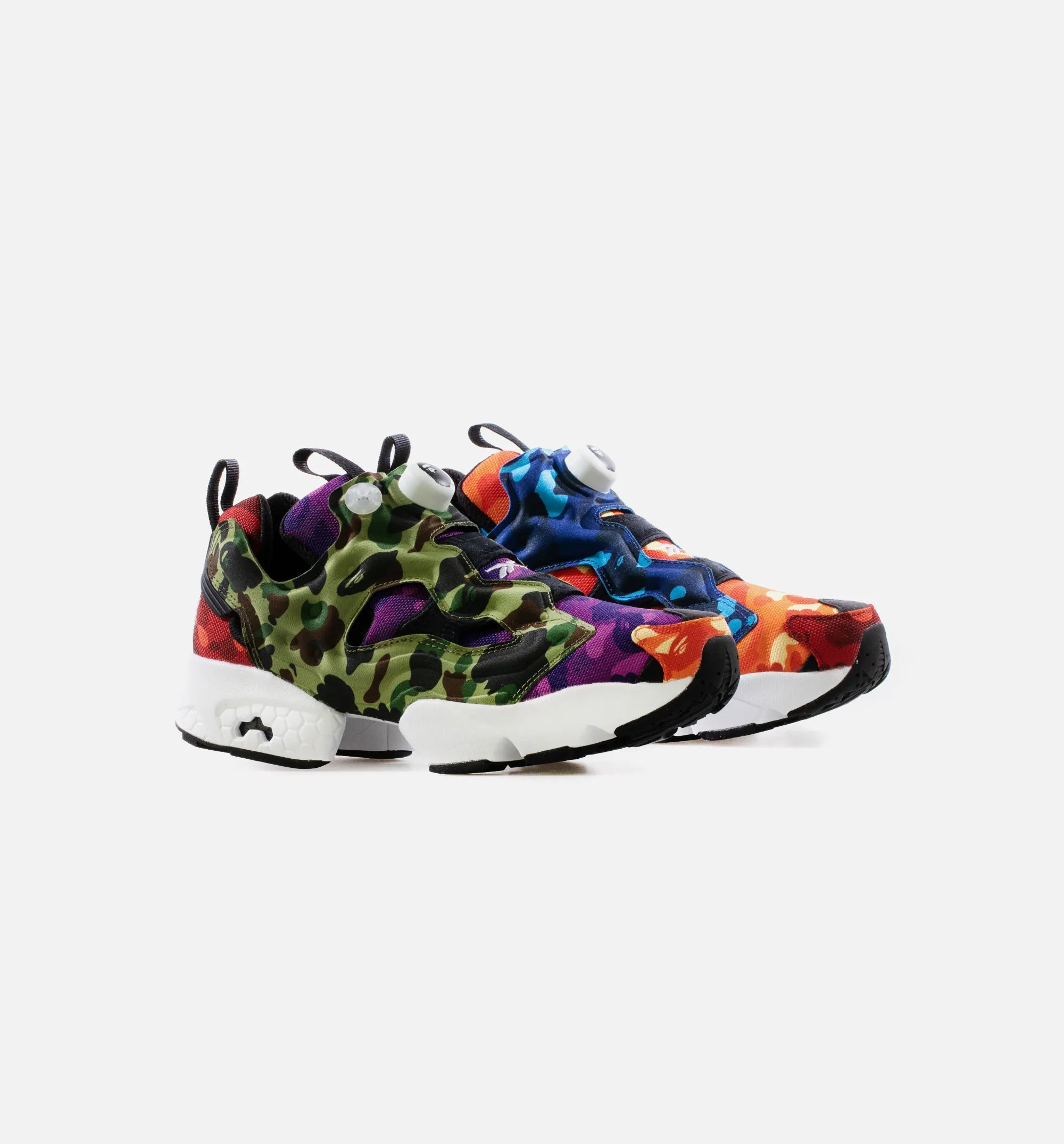 BAPE Instapump Fury Multi Camo Mens Lifestyle Shoe - Multi/Camo