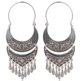 BoHo Show Yo Silver Earrings