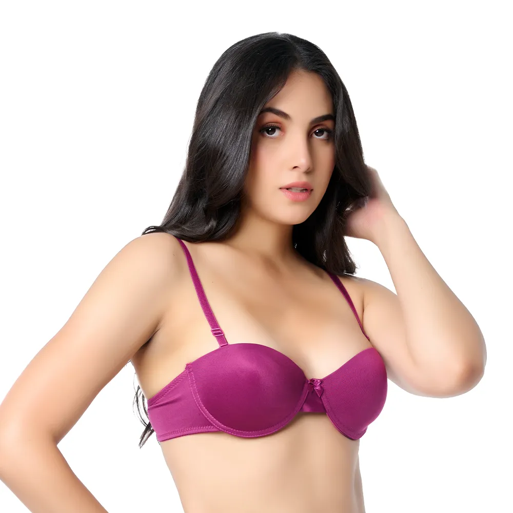 Brasier coordinable  liso con varilla frambuesa 24602 Carnival