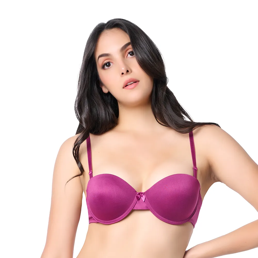 Brasier coordinable  liso con varilla frambuesa 24602 Carnival