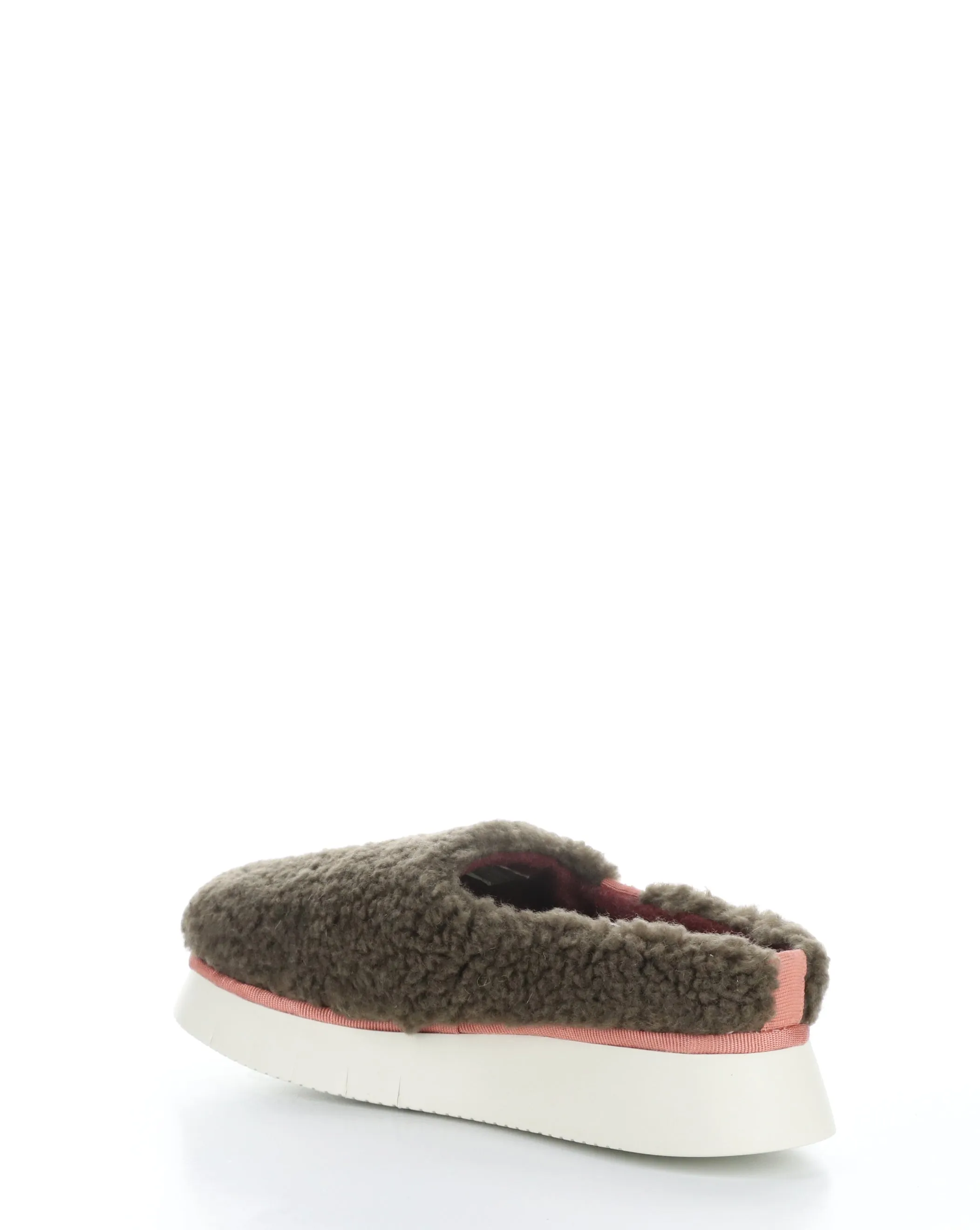 CAFE360FLY 004 BROWN/ROSE Slip-on Mules