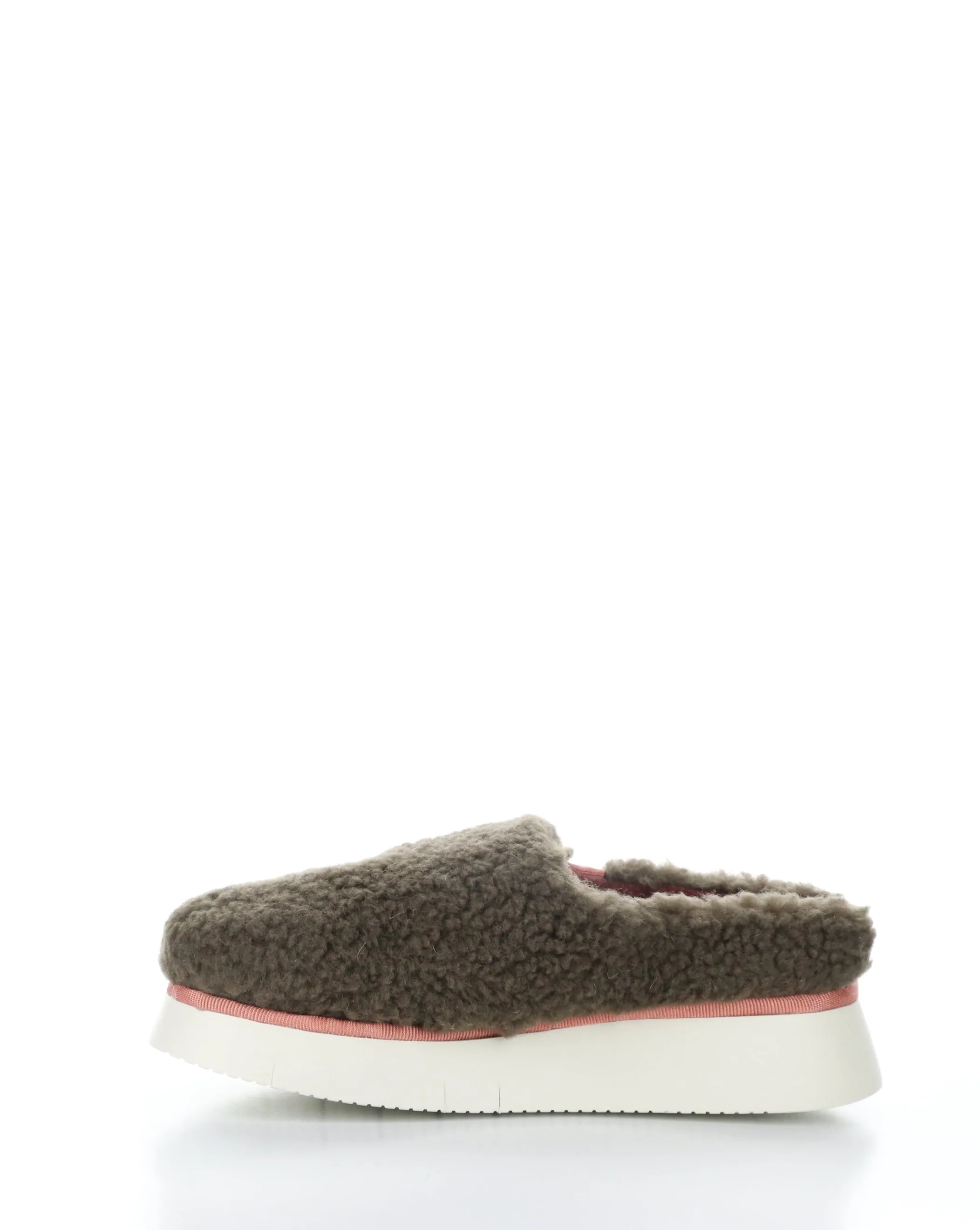 CAFE360FLY 004 BROWN/ROSE Slip-on Mules