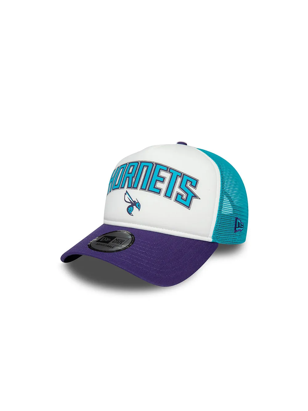 Cappellino Trucker E-Frame Charlotte Hornets NBA - Retro Blu