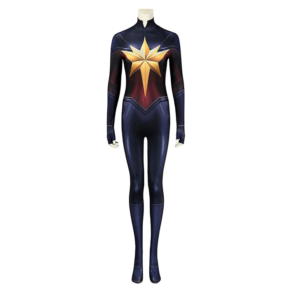 Carol Danvers Cosplay Costume Outfits Halloween Carnival Suit