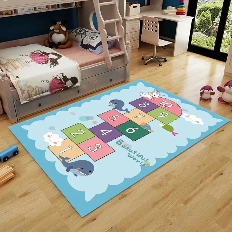 Cartoon Game Kids Room Learning Crawl Mat