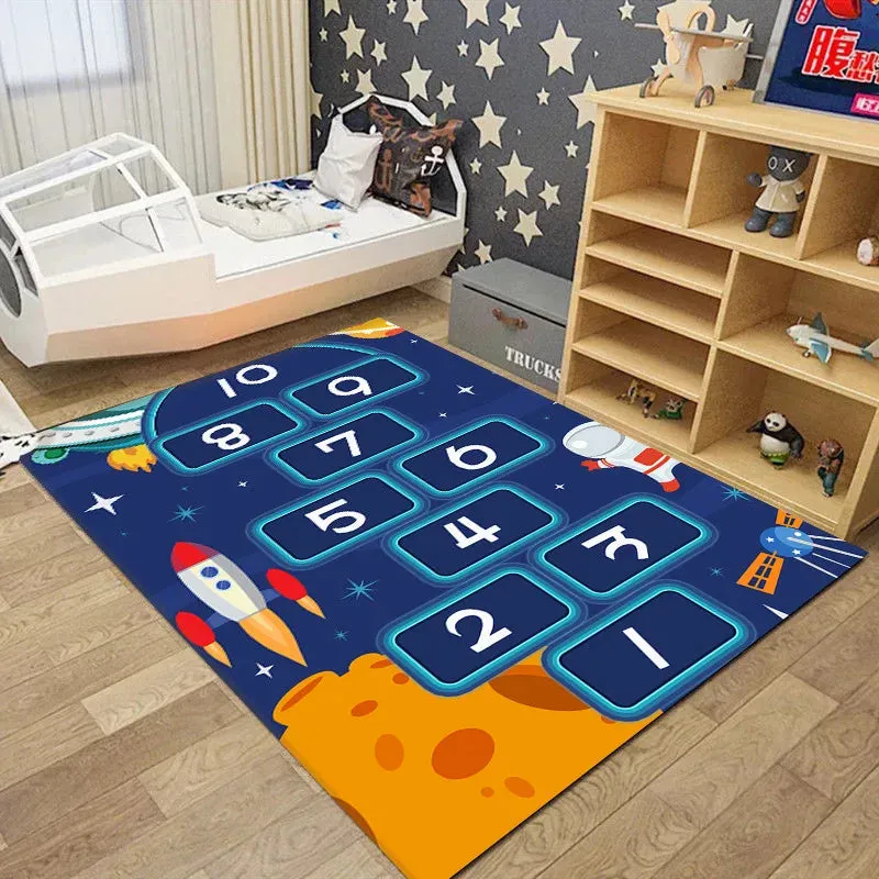 Cartoon Game Kids Room Learning Crawl Mat