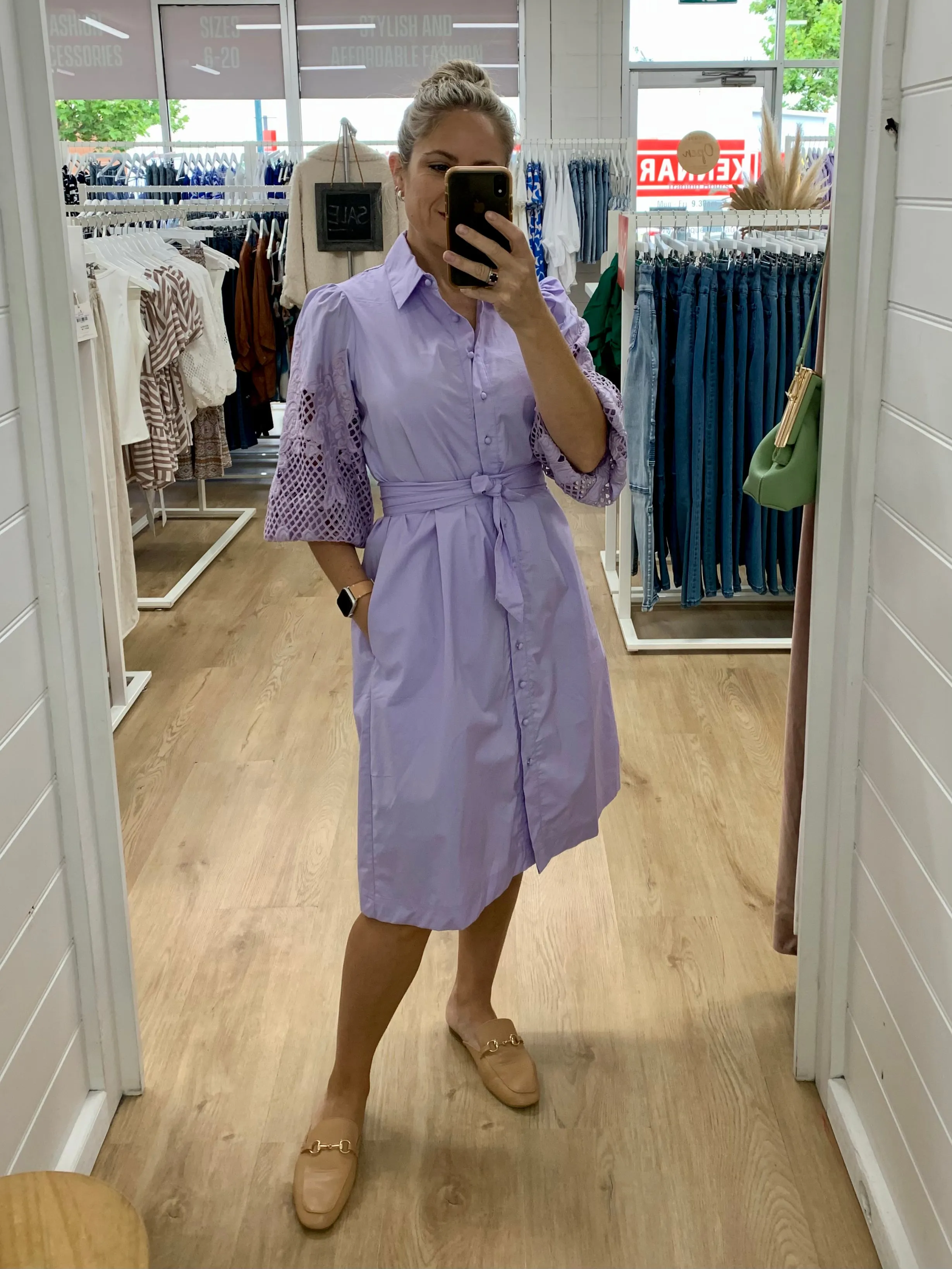 Charlotte Dress ~ Lilac