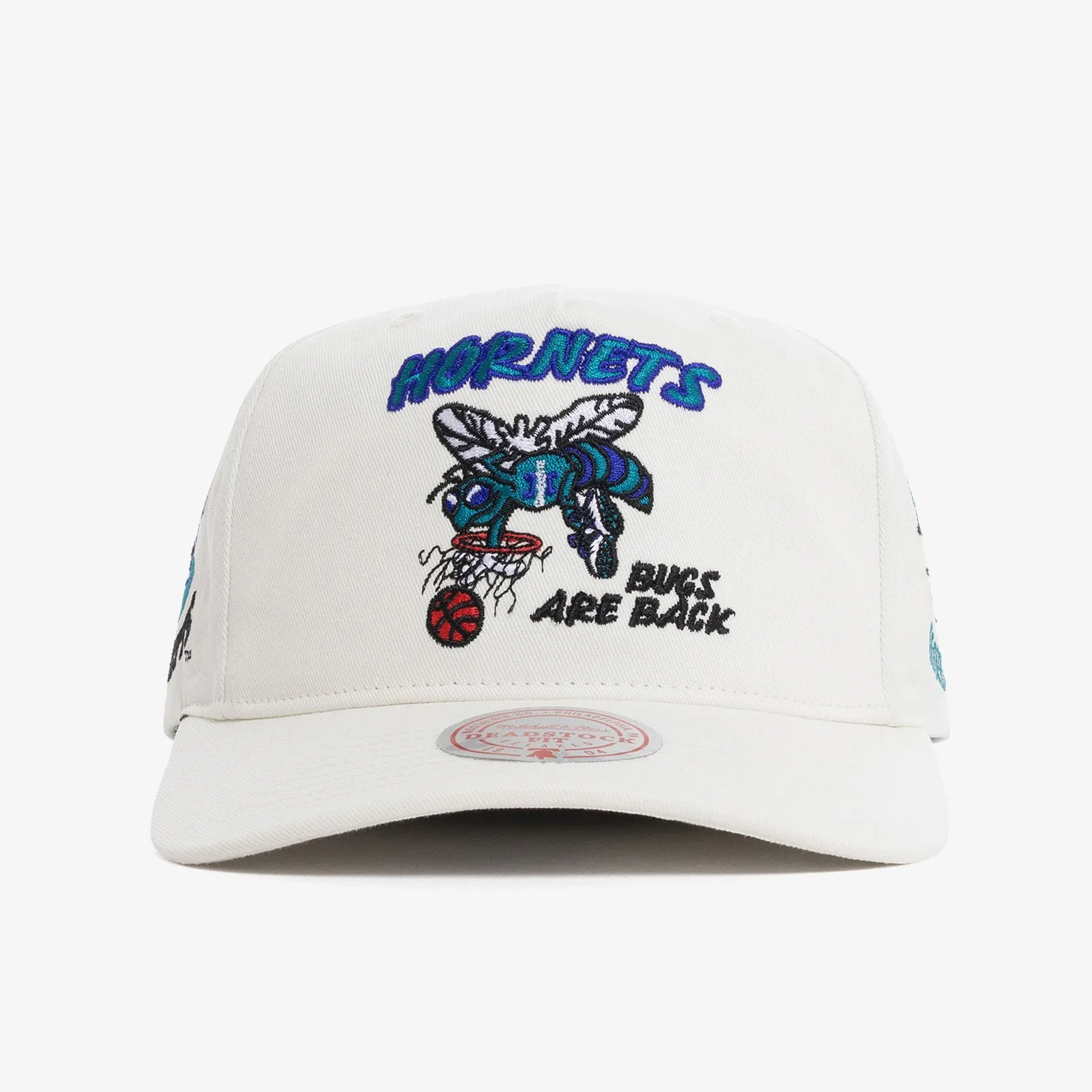 Charlotte Hornets Bug Backers Snapback - White