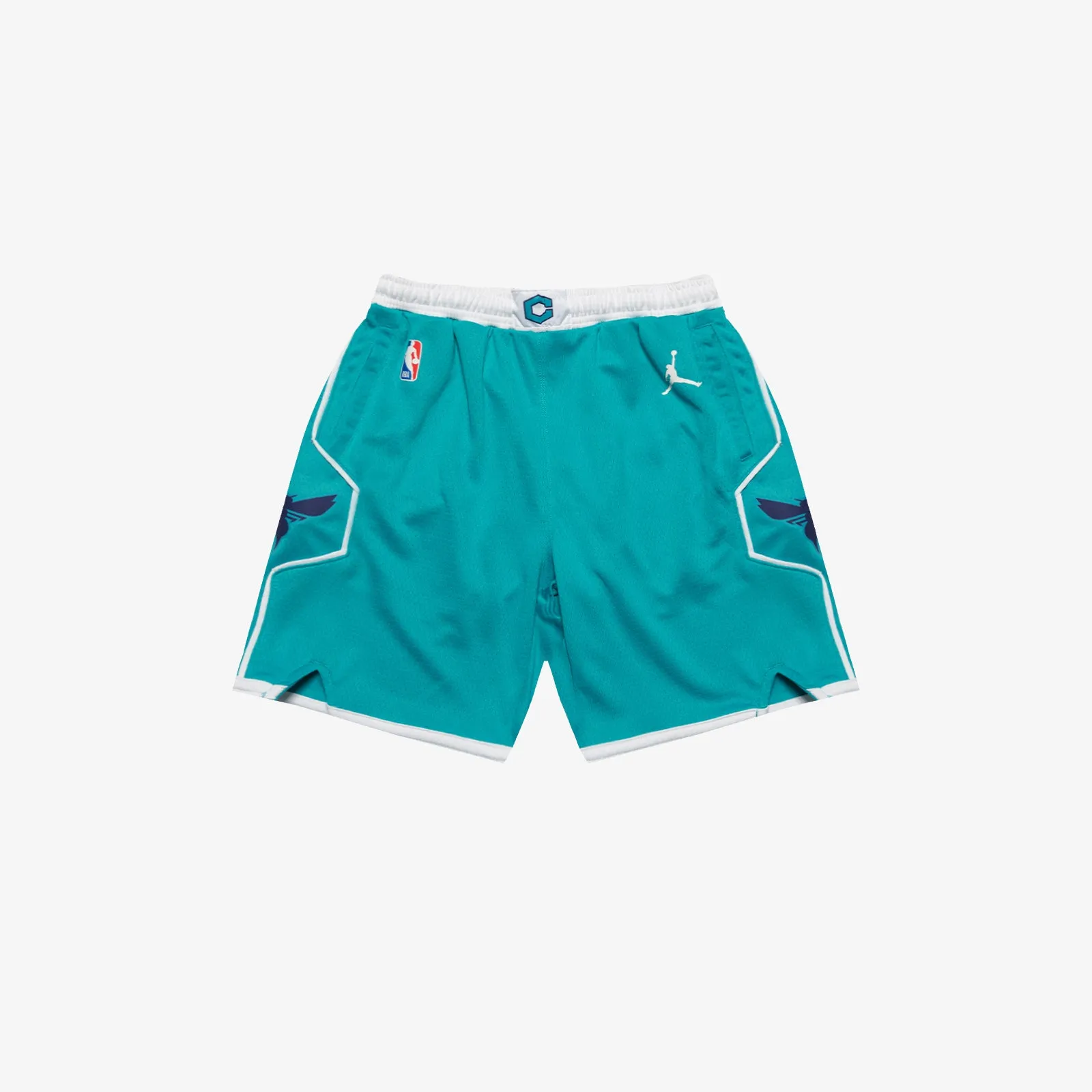 Charlotte Hornets Icon Edition Youth Swingman Shorts - Teal