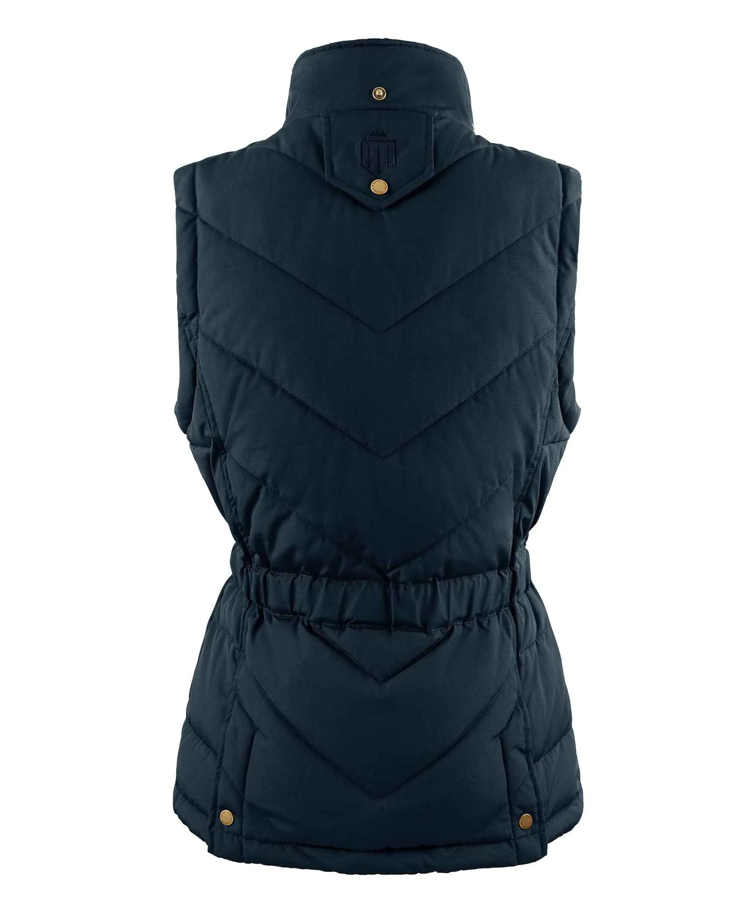 Charlotte Padded Gilet - Navy Blue