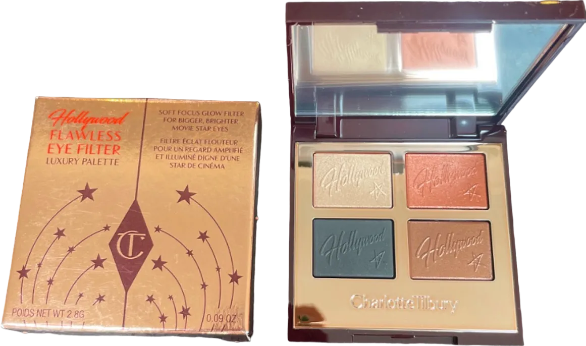 Charlotte Tilbury Hollywood Flawless Eye Filter Luxury Palette Diva Lights