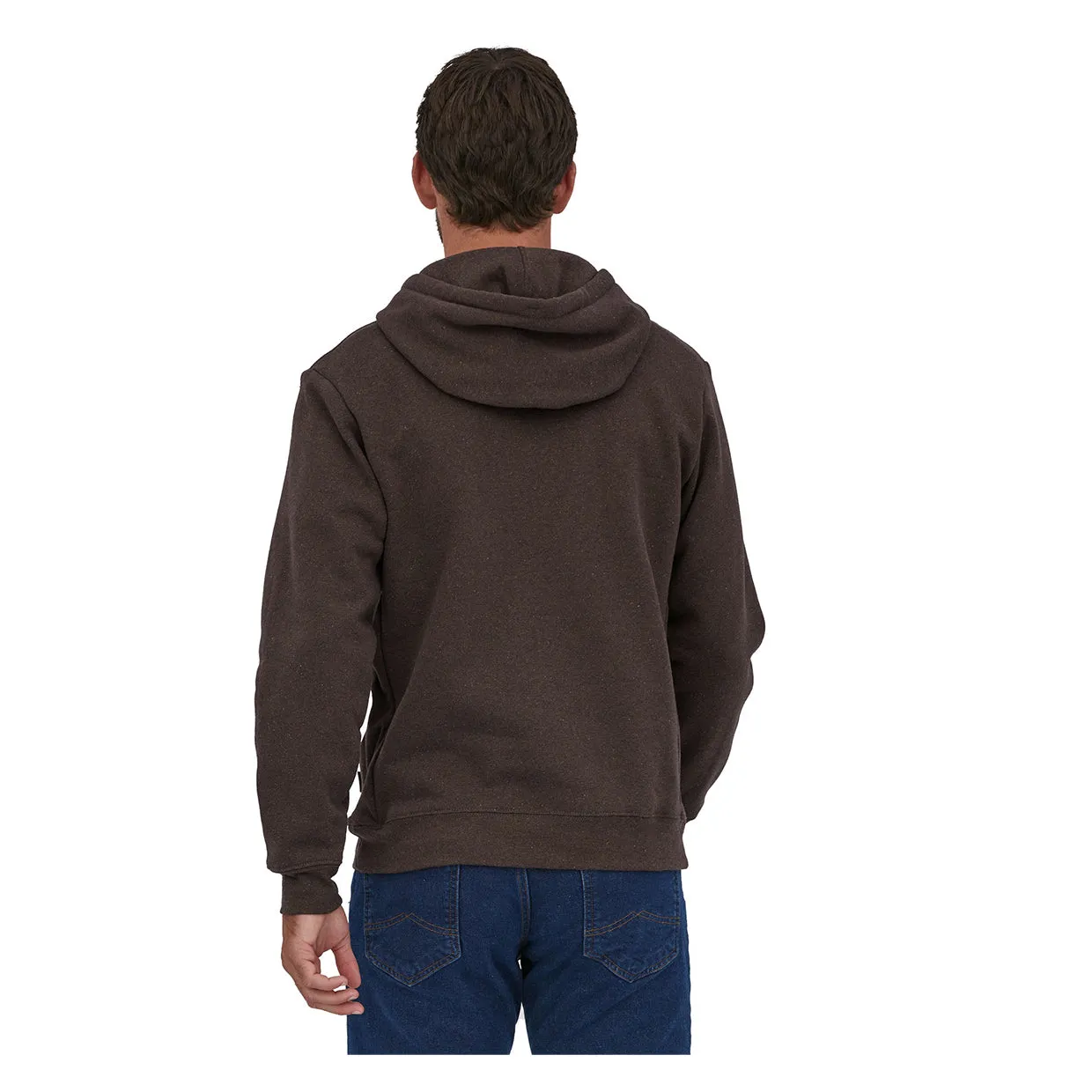 Felpa Patagonia Line Logo Ridge Stripe Uprisal Marrone