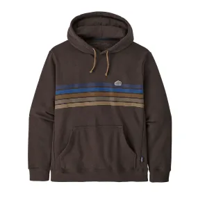 Felpa Patagonia Line Logo Ridge Stripe Uprisal Marrone