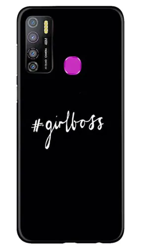 #GirlBoss Mobile Back Case for Infinix Hot 9 Pro (Design - 266)