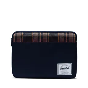 Herschel Anchor Sleeve 13 polegadas Peacoat/Peacoat Plaid