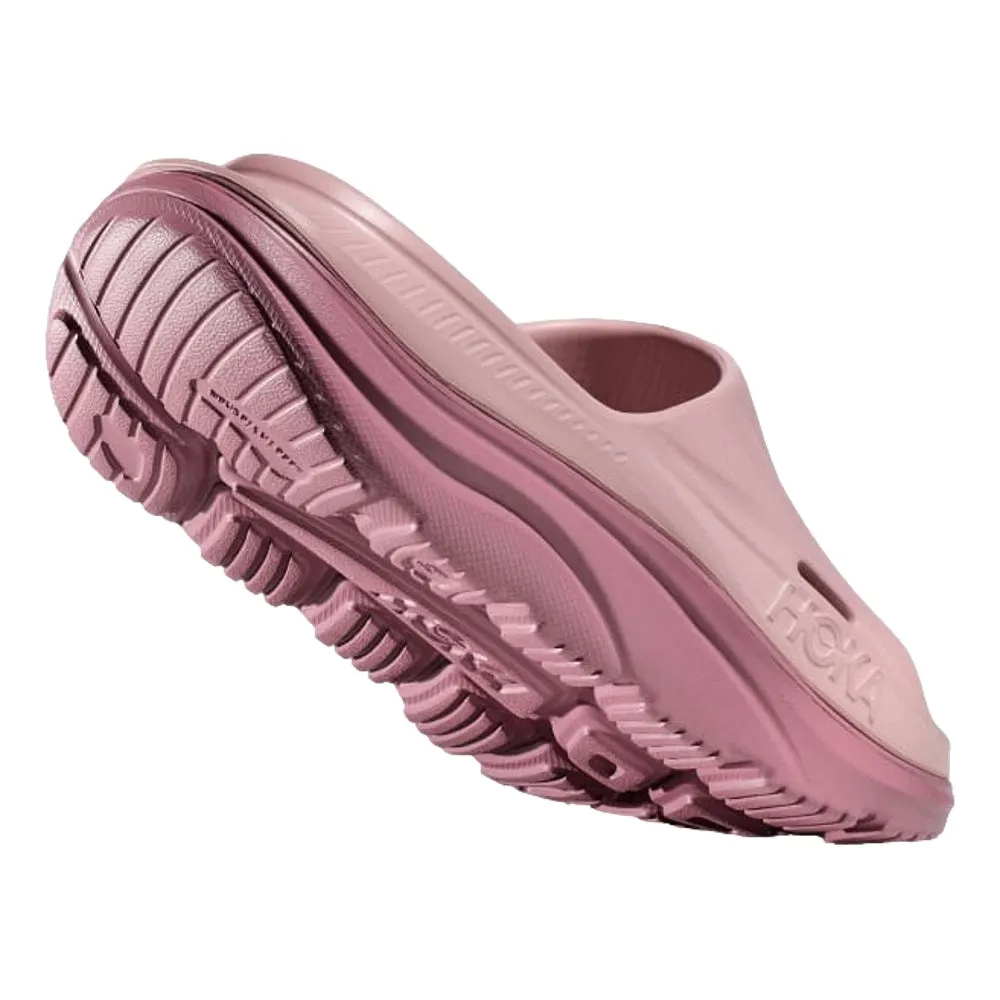 HOKA ONE ONE U ORA RECOVERY SLIDE 3-PALE MAUVE