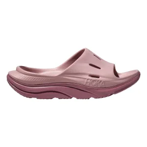 HOKA ONE ONE U ORA RECOVERY SLIDE 3-PALE MAUVE