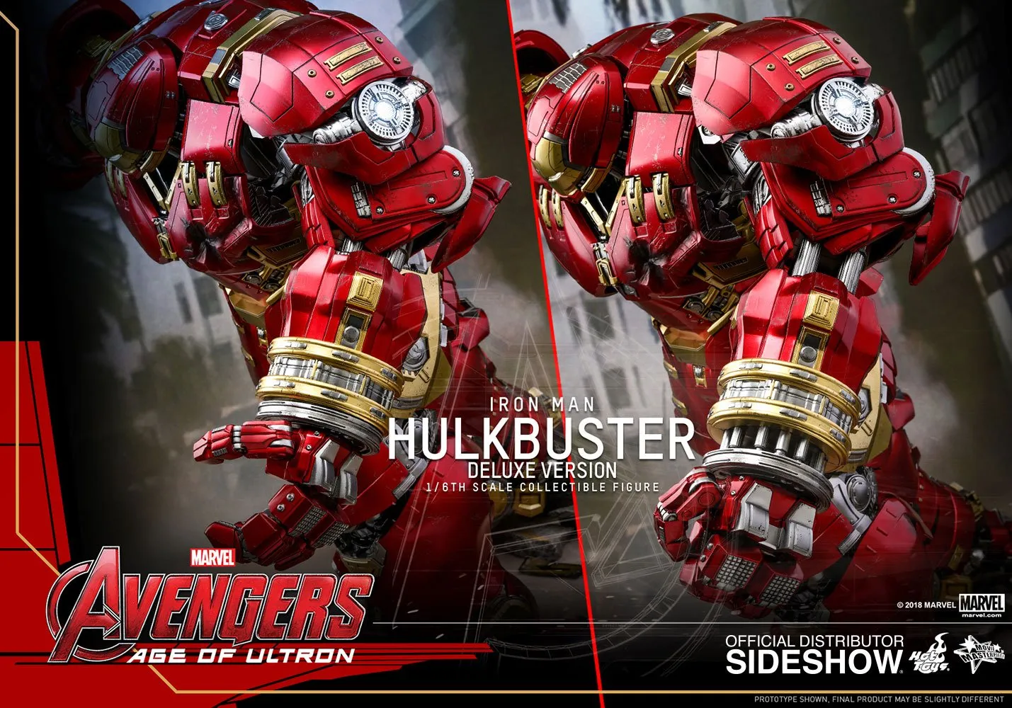 Hot Toys 1/6 Hulkbuster Deluxe Version