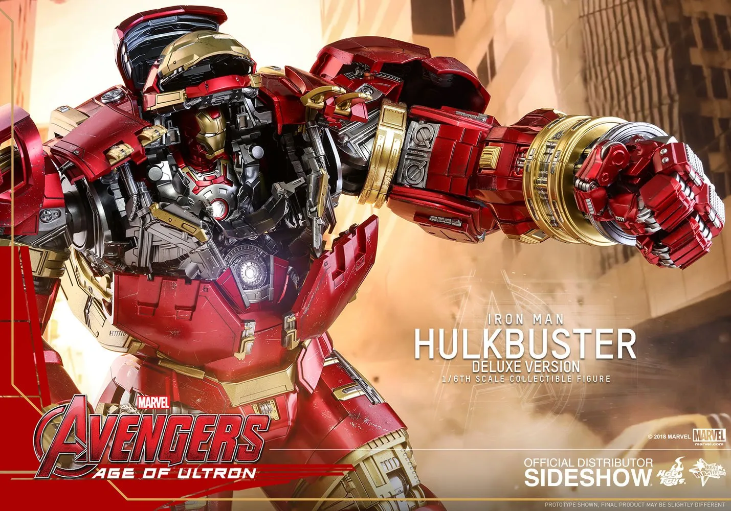 Hot Toys 1/6 Hulkbuster Deluxe Version