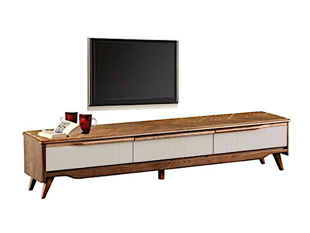 Kaylee Tempered Glass TV Console (DA6304)