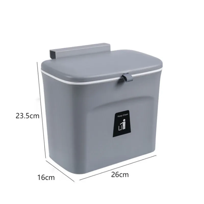 Kitchen Hanging Trash Bin 7L/9L