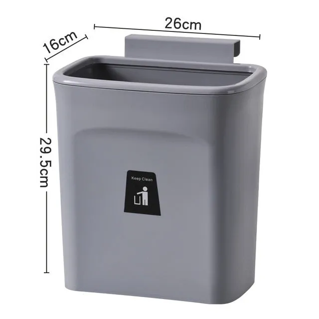 Kitchen Hanging Trash Bin 7L/9L