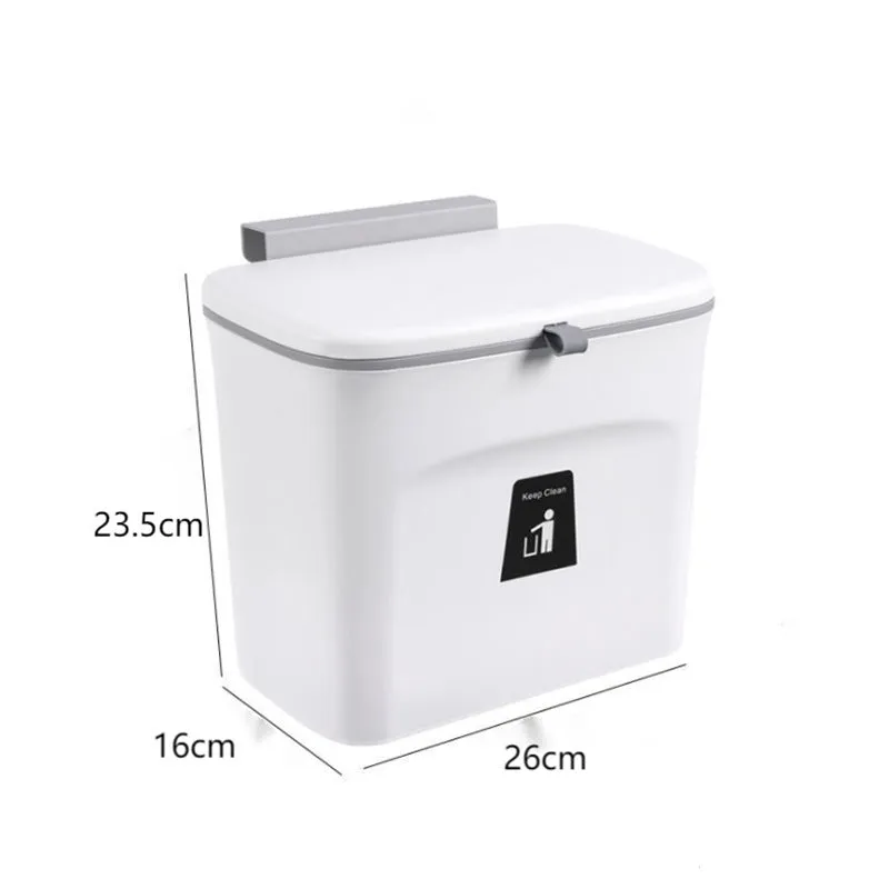 Kitchen Hanging Trash Bin 7L/9L