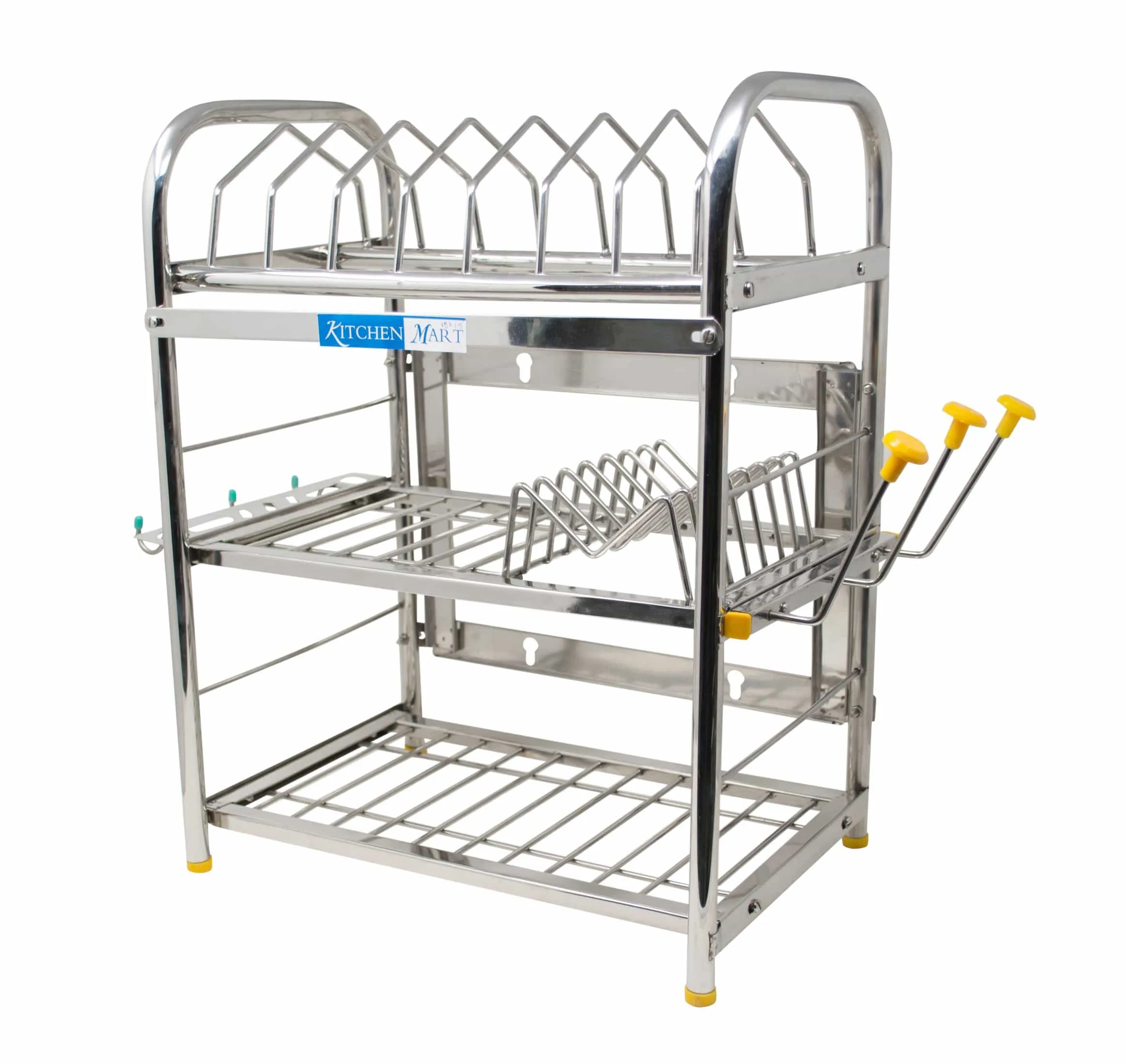 Kitchen Mart Stainless Steel Kitchen Rack (18 x 15 inch)