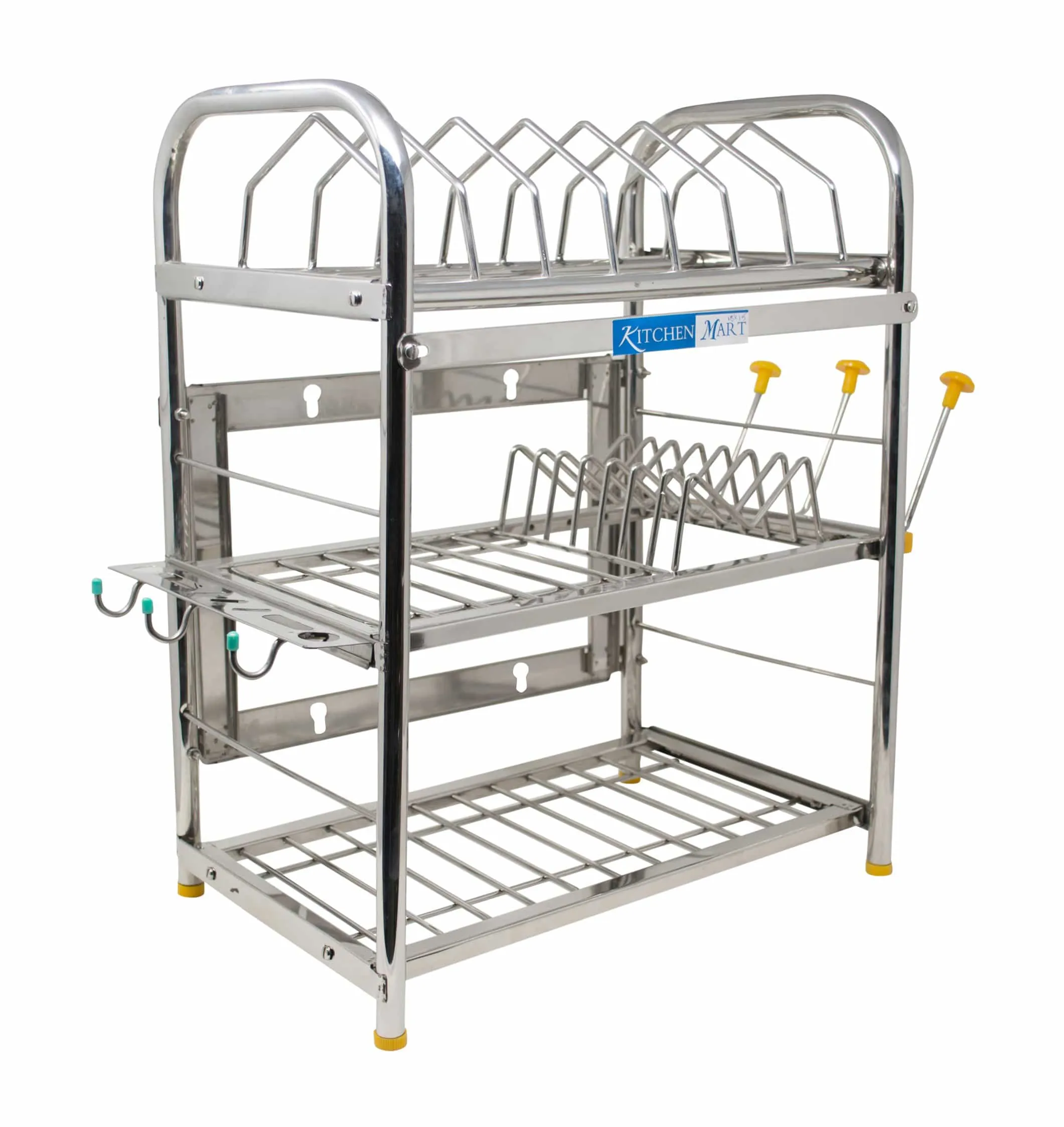 Kitchen Mart Stainless Steel Kitchen Rack (18 x 15 inch)