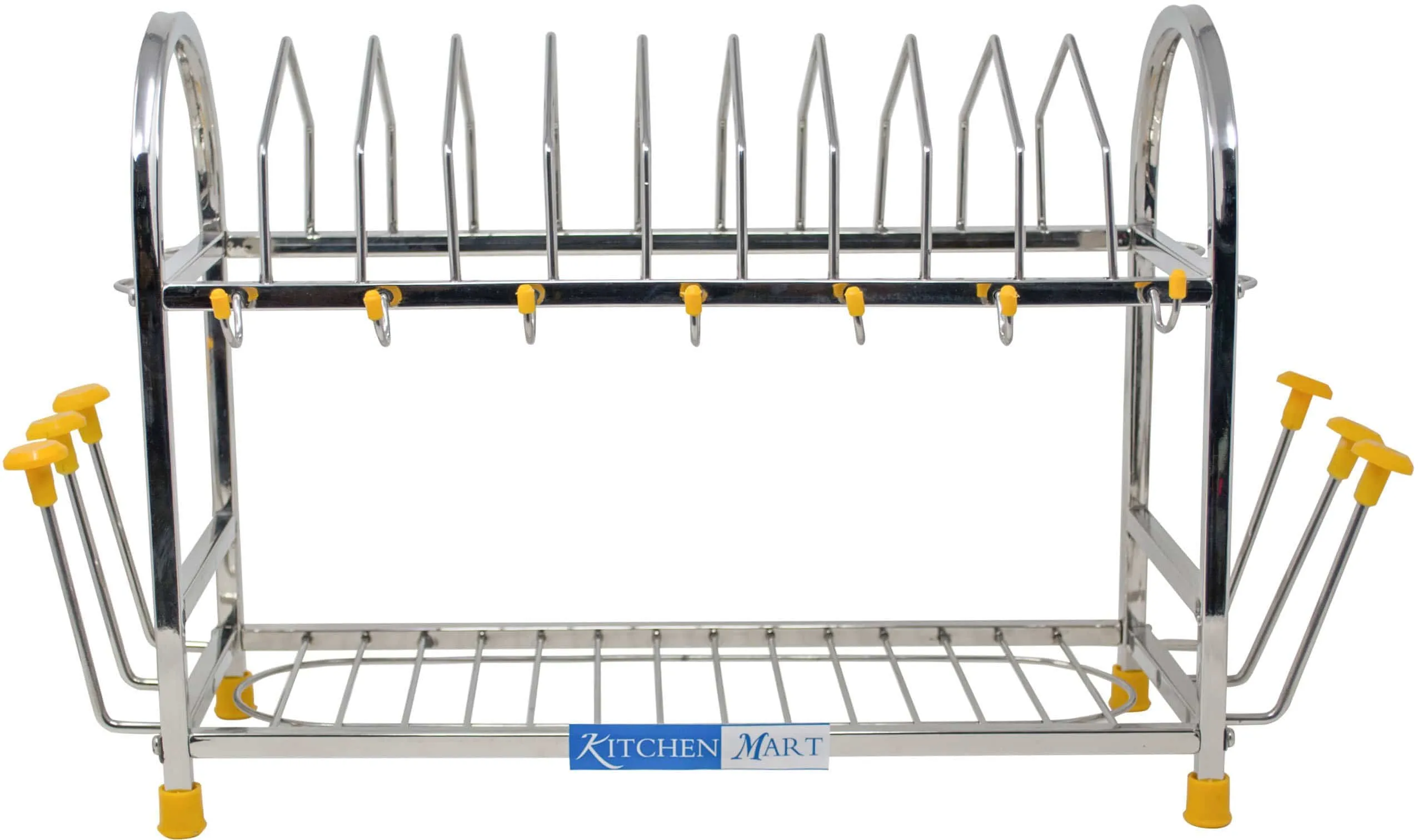 Kitchen Mart Stainless Steel kitchen rack (5 in 1)