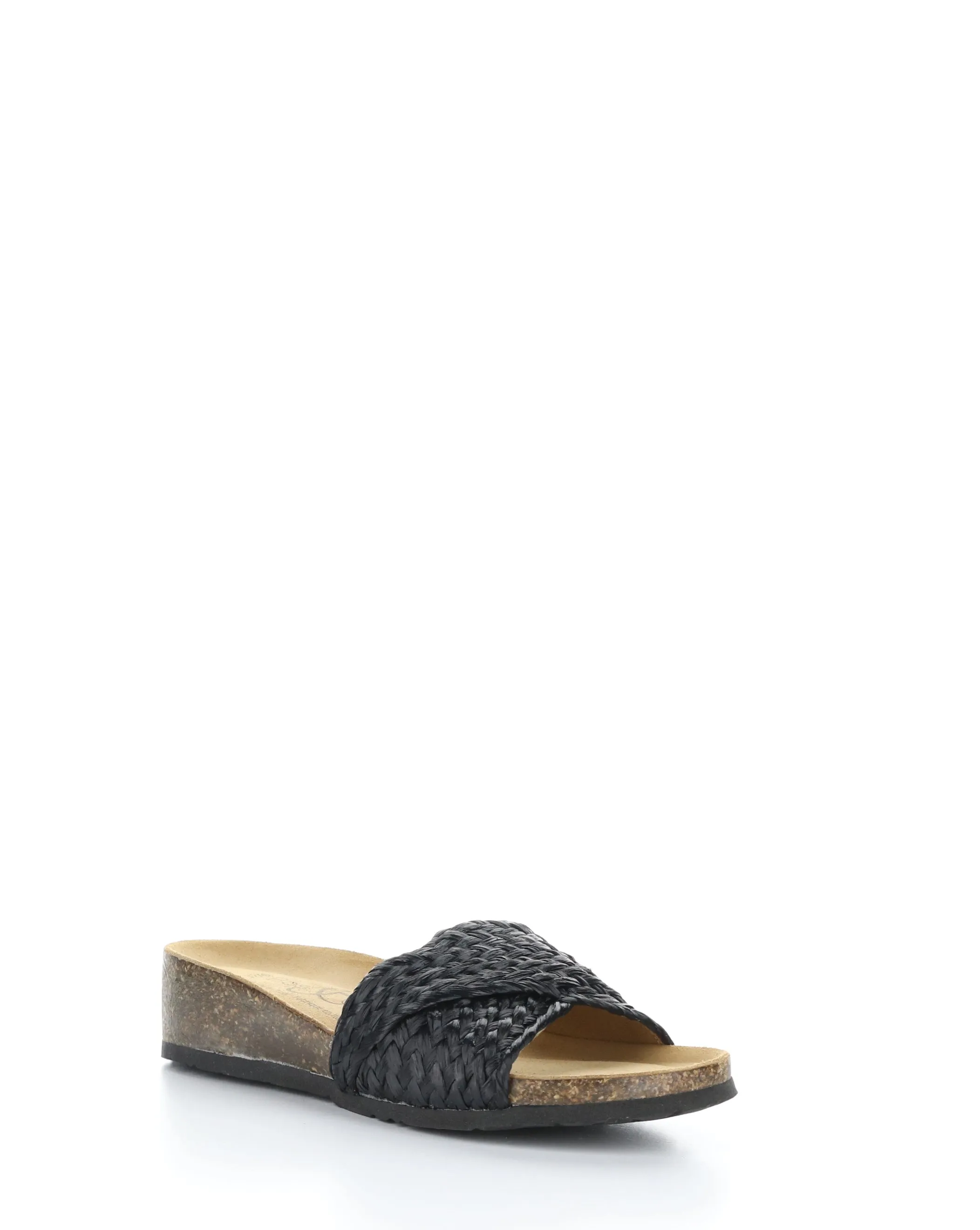 LUNI BLACK Slip-on Mules