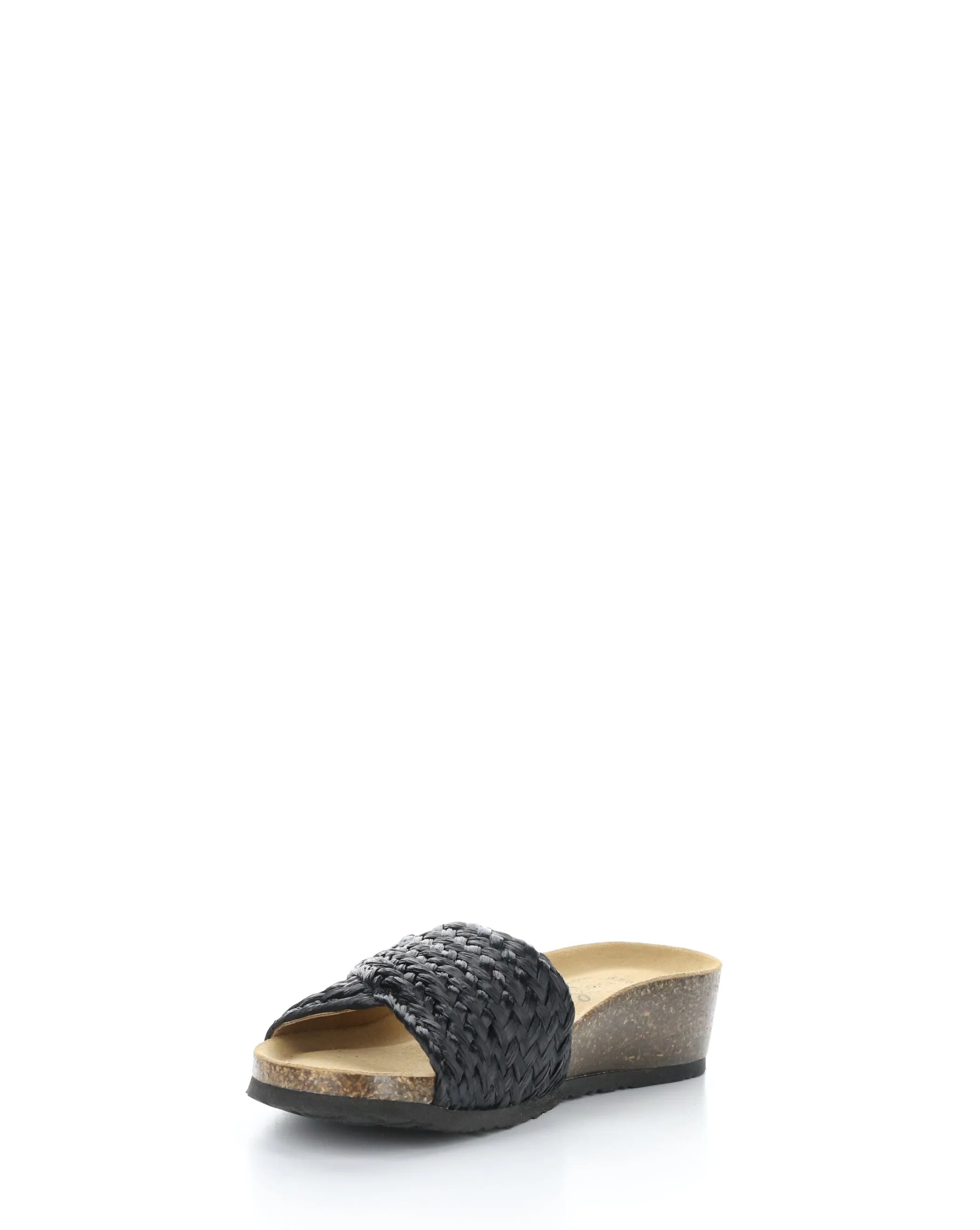 LUNI BLACK Slip-on Mules