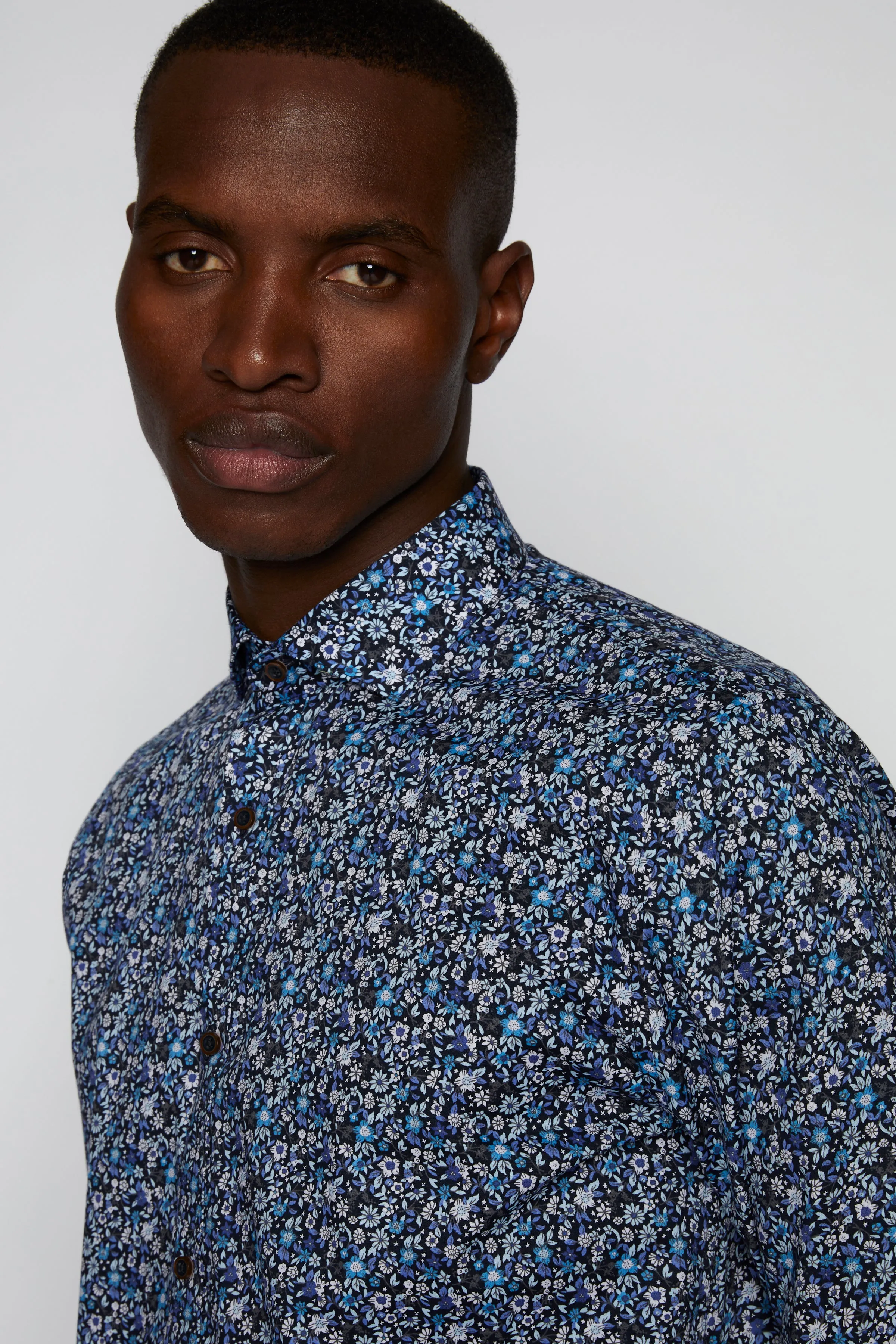 Matinique Matrostol B Fresh Floral Shirt/Dark Navy - New SS23