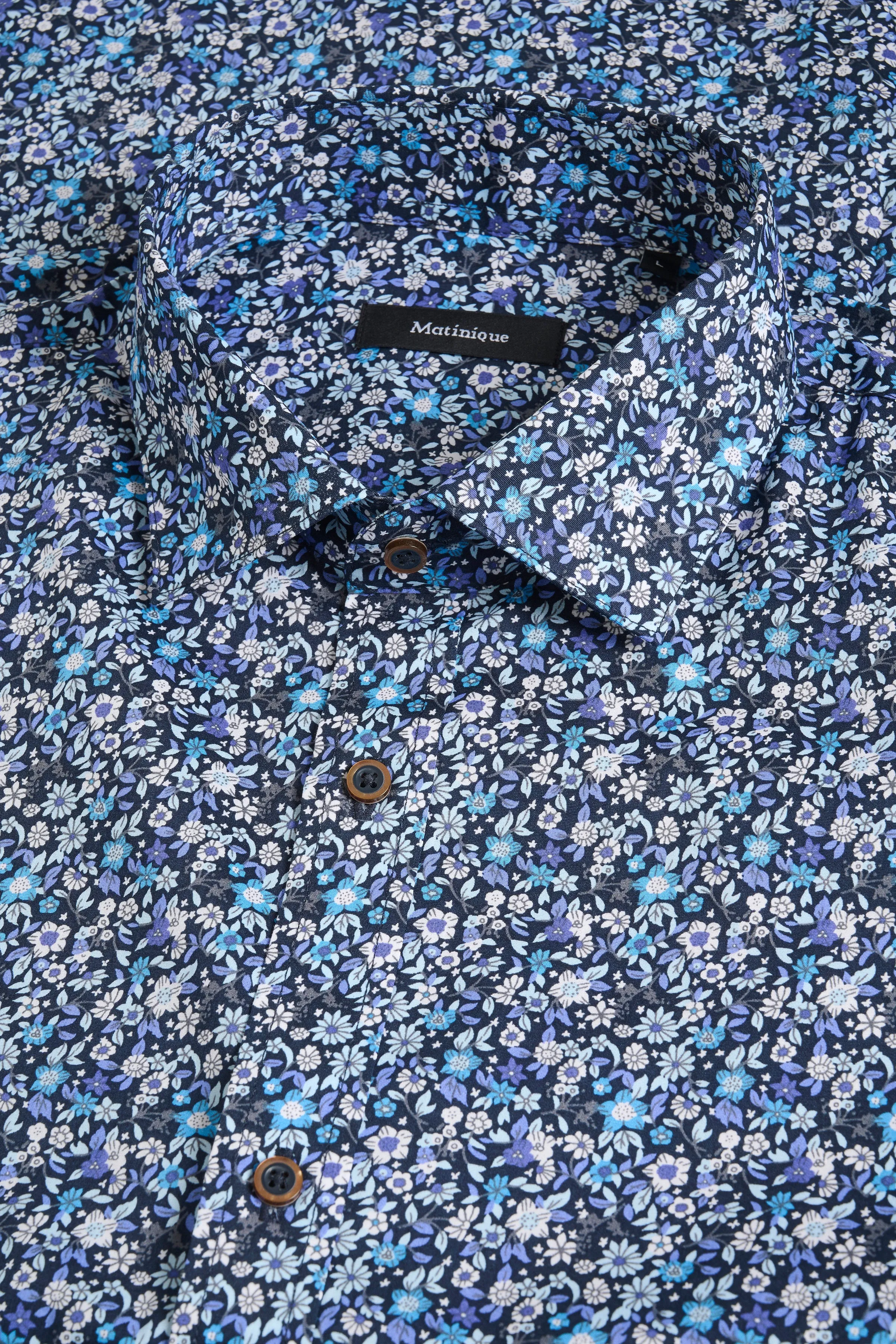 Matinique Matrostol B Fresh Floral Shirt/Dark Navy - New SS23