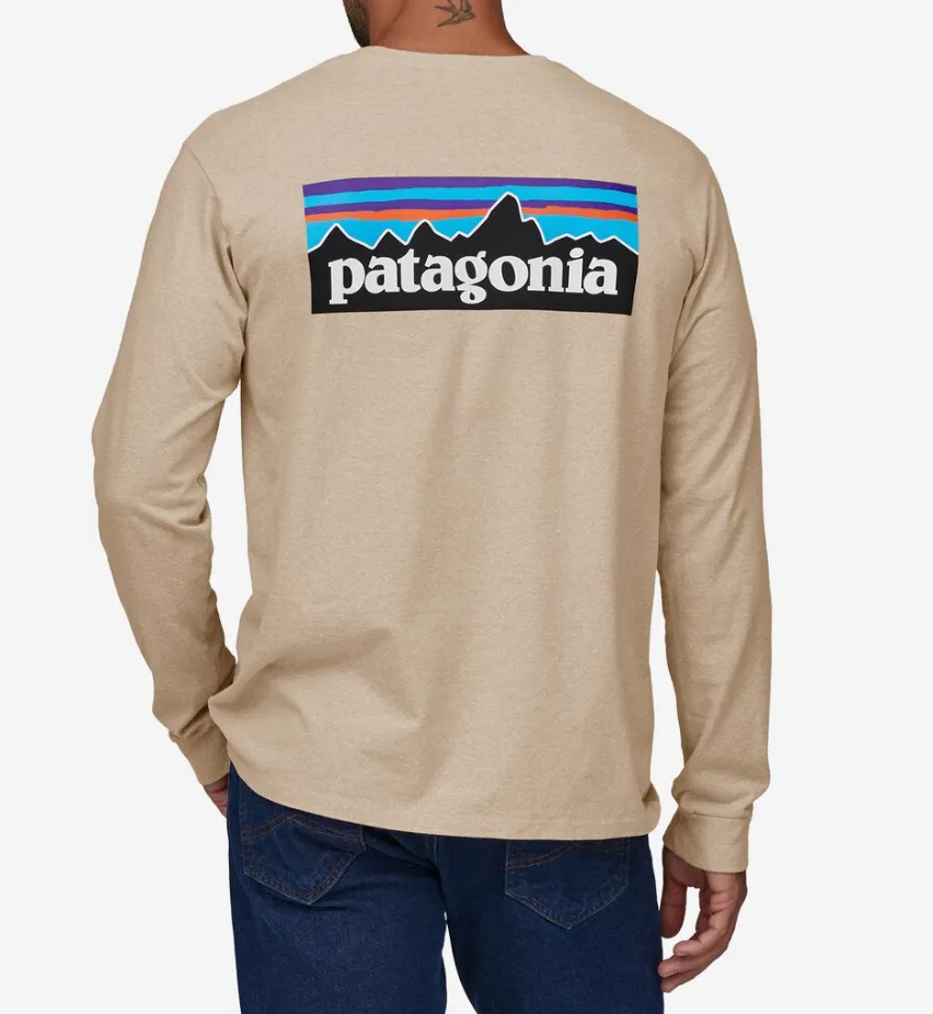 Men's Long-Sleeved P-6 Logo Responsibili-Tee